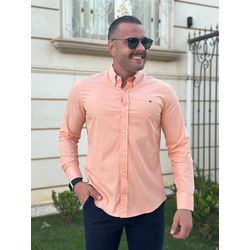Camisa Manga Longa TH Salmão - 43025 - REI DO ATACADO