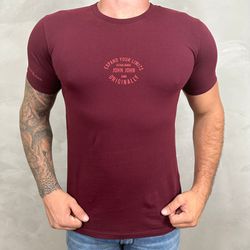 Camiseta JJ Vinho DFC - 4303 - DROPA AQUI