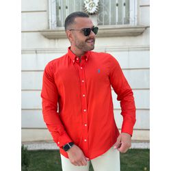Camisa Manga Longa PRL Laranja - 43036 - RP IMPORTS