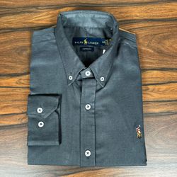 Camisa Manga Longa PRL Chumbo - 43067 - DROPA AQUI