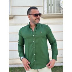 Camisa Manga Longa PRL Verde - 43070 - RP IMPORTS