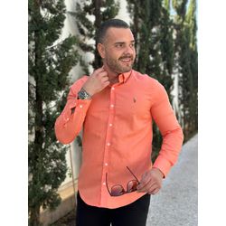 Camisa Manga Longa PRL salmão - 43071 - RP IMPORTS