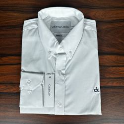 Camisa Manga Longa CK Branco - 43076 - RP IMPORTS