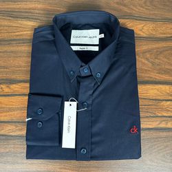 Camisa Manga Longa CK Azul - 43077 - RP IMPORTS