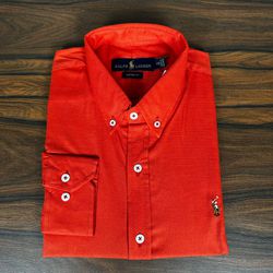 Camisa Manga Longa PRL Laranja - 43080 - DROPA AQUI