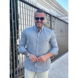 Camisa Manga Longa PRL Cinza - 43081 - LOJA VIPIX