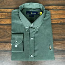Camisa Manga Longa PRL Verde - 43082 - DROPA AQUI