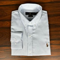 Camisa Manga Longa PRL Azul - 43086 - DROPA AQUI