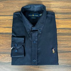 Camisa Manga Longa PRL Azul - 43096 - DROPA AQUI
