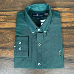 Camisa Manga Longa PRL Verde - 43098 - DROPA AQUI