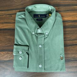 Camisa Manga Longa PRL Verde - 43106 - DROPA AQUI