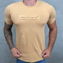 Camiseta Colcci Bege DFC⭐ - 4311 - DROPA AQUI