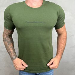 Camiseta CK Verde DFC - 4313 - DROPA AQUI