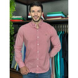 Camisa Manga Longa PRL Xadrez Vermelho - 43152 - RP IMPORTS