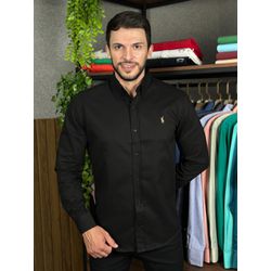 Camisa Manga Longa PRL Preto. - 43224 - RP IMPORTS