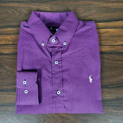 Camisa Manga Longa PRL Xadrez. - 43236 - DROPA AQUI