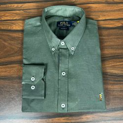 Camisa Manga Longa PRL Verde - 43317 - VITRINE SHOPS