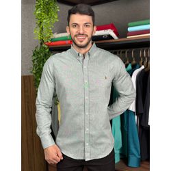 Camisa Manga Longa PRL Verde - 43336 - LOJA VIPIX