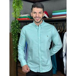 Camisa Manga Longa PRL Verde - 43352 - LOJA VIPIX
