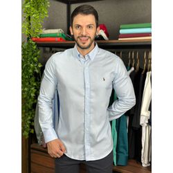 Camisa Manga Longa PRL Azul - 43354 - VITRINE SHOPS