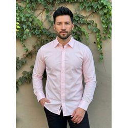 Camisa Manga Longa CK Rosa? - 43363 - VITRINE SHOPS