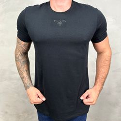 Camiseta Prada Preto - A-4340 - DROPA AQUI