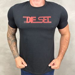 Camiseta Diesel Preto - A-4342 - DROPA AQUI