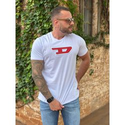 Camiseta Diesel Branco ⭐ - A-4346 - VITRINE SHOPS