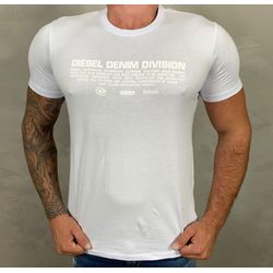 Camiseta Diesel Branco - A-4389 - DROPA AQUI