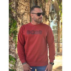 Blusa Moletom HB Terracota⭐ - 4459 - DROPA AQUI