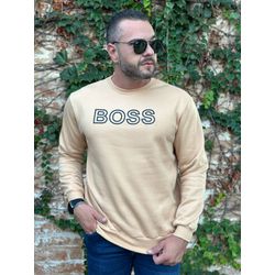 Blusa Moletom HB Caqui - 4460 - DROPA AQUI