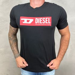 Camiseta Diesel Preto - A-4484 - DROPA AQUI