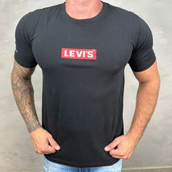 Camiseta Levis Preto DFC - 4509 - DROPA AQUI