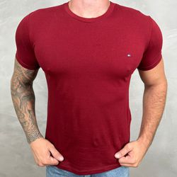 Camiseta TH Vinho - C-4514 - DROPA AQUI