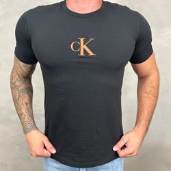 Camiseta CK Preto DFC⭐ - 4540 - DROPA AQUI