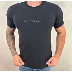 Camiseta Ellus Preto DFC - 4617 - DROPA AQUI