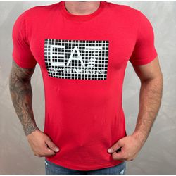 Camiseta Armani Vermelho - C-4659 - DROPA AQUI