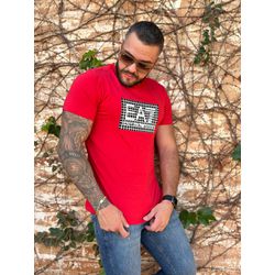 Camiseta Armani Vermelho ⭐ - C-4659 - DROPA AQUI