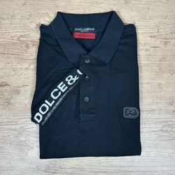 Polo DG Preto⭐ - A-4678 - DROPA AQUI