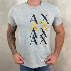 Camiseta Armani Cinza - C-4706 - DROPA AQUI