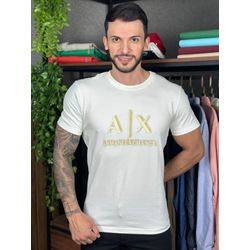 Camiseta Armani Creme.⭐ - C-4712 - DROPA AQUI