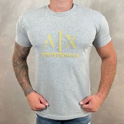 Camiseta Armani Cinza - C-4713 - DROPA AQUI