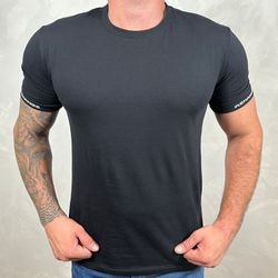 Camiseta Armani Preto - B-4737 - DROPA AQUI