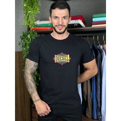 Camiseta Diesel Preto.⭐ - C-4748 - DROPA AQUI
