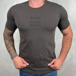 Camiseta Ellus Cinza DFC - 4761 - DROPA AQUI