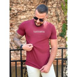 Camiseta LCT Vinho⭐ - C-4766 - DROPA AQUI