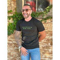 Camiseta CK Preto DFC⭐ - 4900 - DROPA AQUI