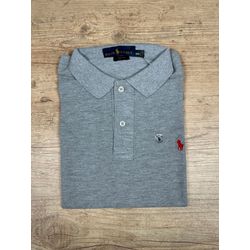 Polo PRL Cinza. - B-4979 - DROPA AQUI