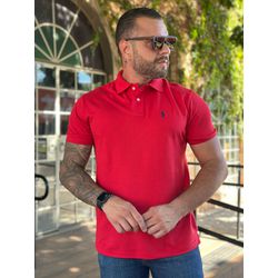 Polo PRL Vermelho - A-5281 - DROPA AQUI