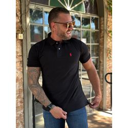 Polo PRL Preto - A-5282 - VITRINE SHOPS